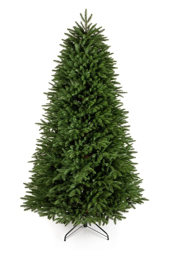 Umelý Smrek Omorikový 100% FULL 3D Vianočný stromček 220 cm