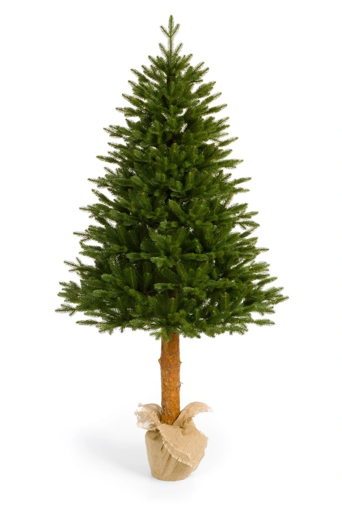 Smrek 3D Karpatský - Umelý stromček na pníku 195 cm