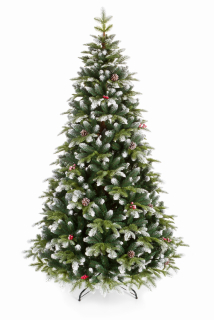 Umelá Jedľa horská zamrznutá 240 cm